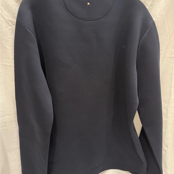 Valentino Men's Navy Modal Rockstud Sweatshirt - Picture 4 of 8